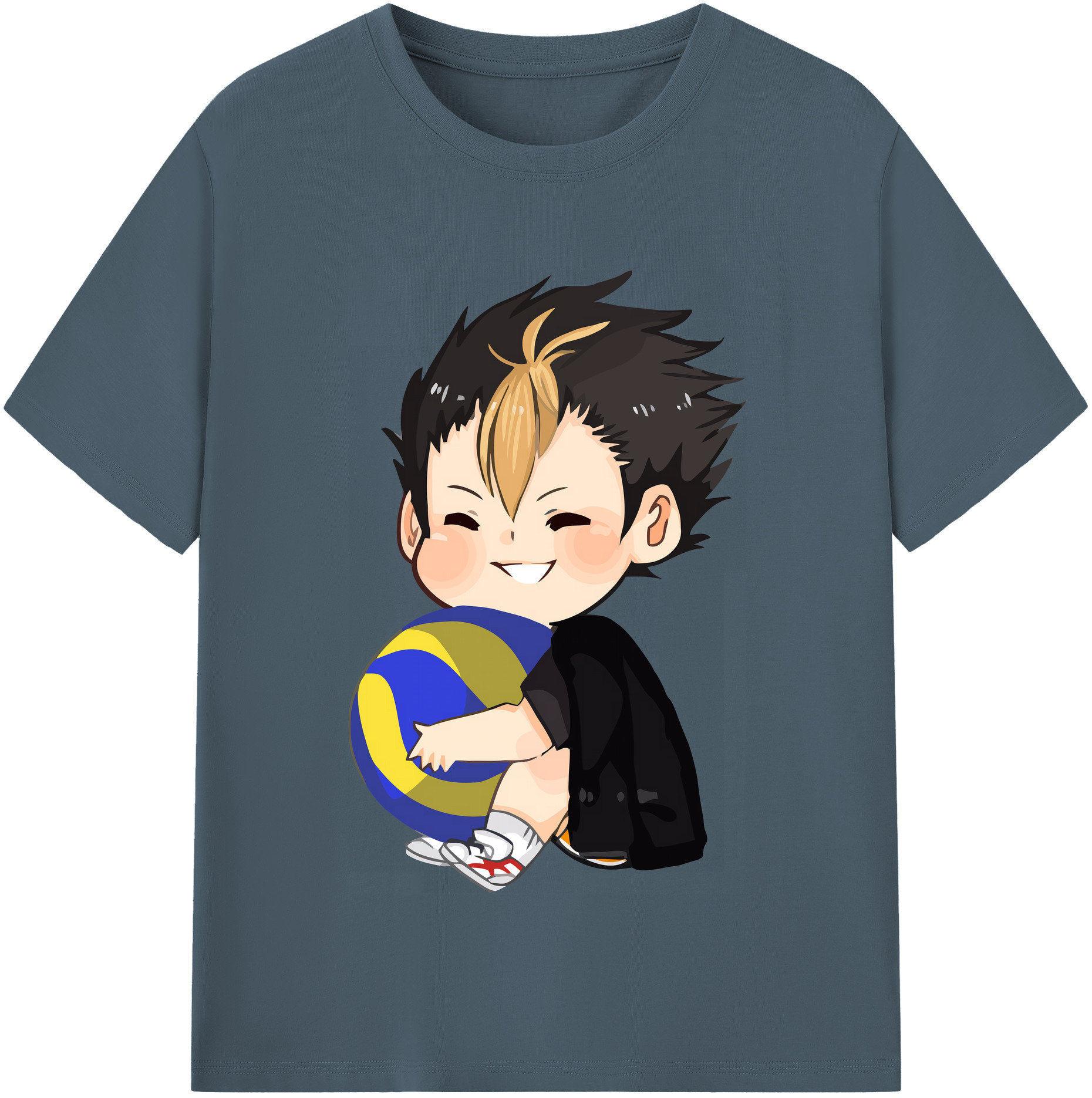 （画像用） ハイキュー!! Haikyu!! 綿100％半袖Tシャツ（フロントプリント）